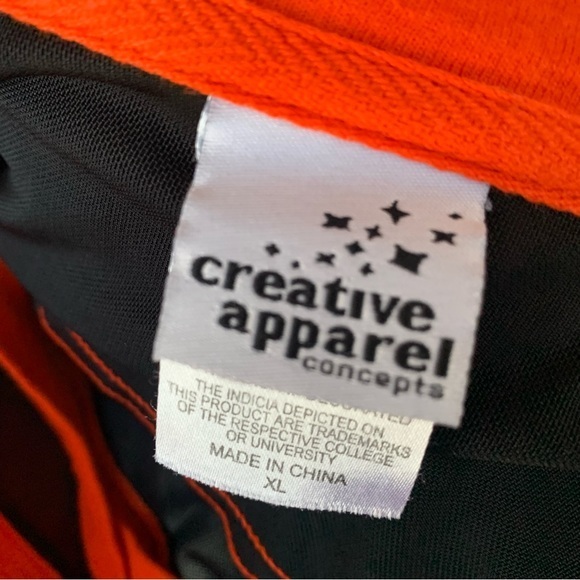 Oklahoma State University Women’s Tee Shirt,‎ XL, bright orange with mesh upper. - Picture 7 of 12